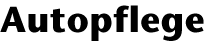 Autopflege